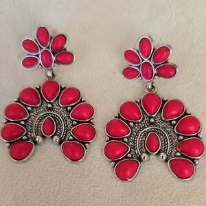 Pink Stud Earrings